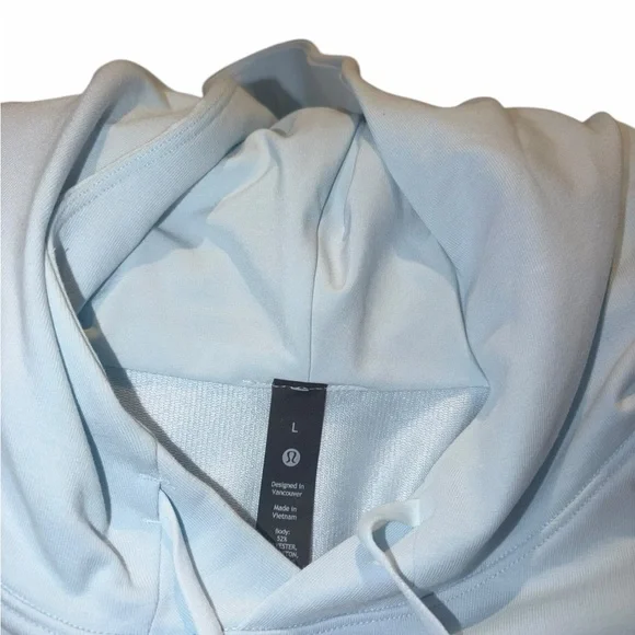 Lululemon mens L blue city sweat sweatshirt - Picture 3 of 6